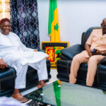 Réception officielle : Le Maire Papa Banda DIEYE accueille le nouveau Gouverneur de la région, Monsieur Abdourahmane NDIAYE